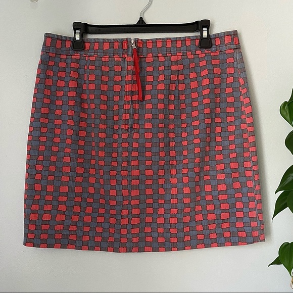 Marc by Marc Jacobs Denim Molly Check Mini Skirt - Picture 2 of 7